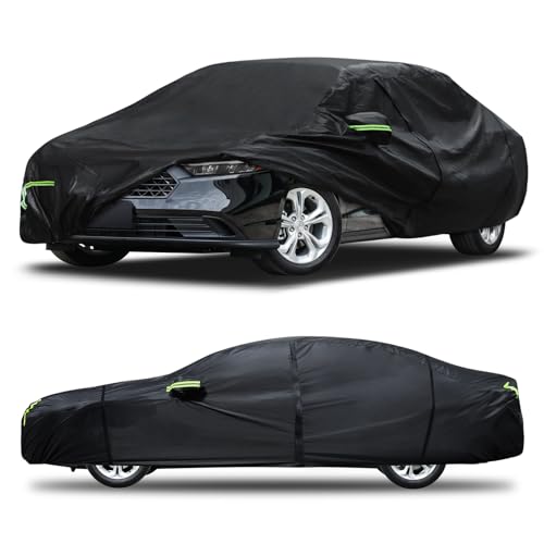 Car Cover Custom Fit for Honda Accord 2001 (Fit for Honda Accord Black)