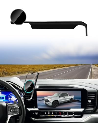 Magnetic Charger Phone Mount for 2022 (Magnetic Wireless Charger / Silverado 2022-2025 (13.4 inch screen))