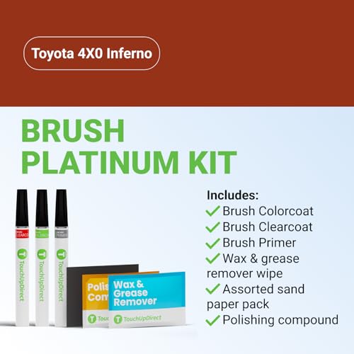 Car Paint Touch Up Brush Kit (Brush - Platinum Kit / Inferno)