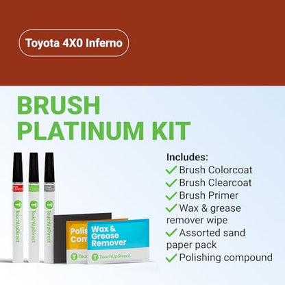 Car Paint Touch Up Brush Kit (Brush - Platinum Kit / Inferno)