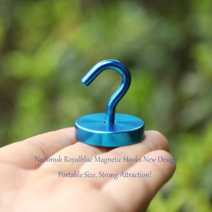 Magnetic Hooks Steel Tube Design for Cruise (Royalblue / 130lb Magnetic Hooks)