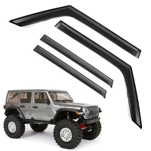Rain Guards for Jeep Wrangler JK 2007 (For Wrangler 07-18 JK（ in-Channe）)