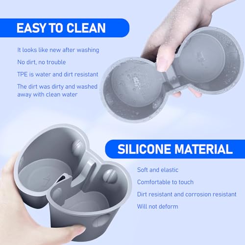 1 PC Insert Car Console Cup Holder (1 PC / Black)
