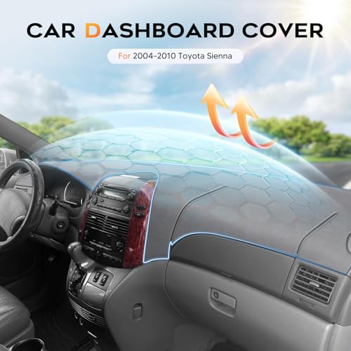 Gray Dash Cover for 2004 (1)04-10 Sienna(Gray))