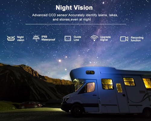 Wireless Backup Camera System with 7