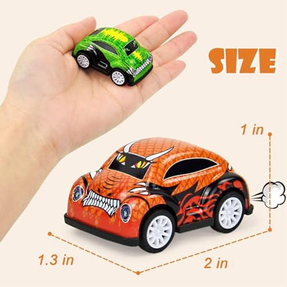 30 Mini Pull Back Cars for Kids Classroom Treasure Box Prizes