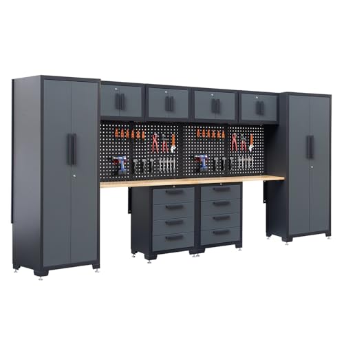 Garage Storage Cabinet System (Double)