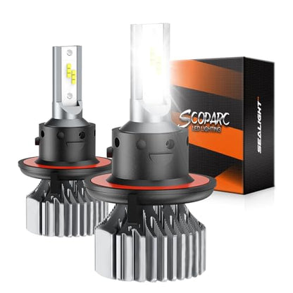 H13 LED Bulb 80000LM Super Bright 6500K White (H13/9008)