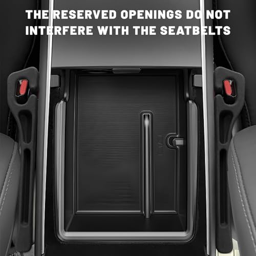 2 PCS Car Seat Gap Filler (Black)