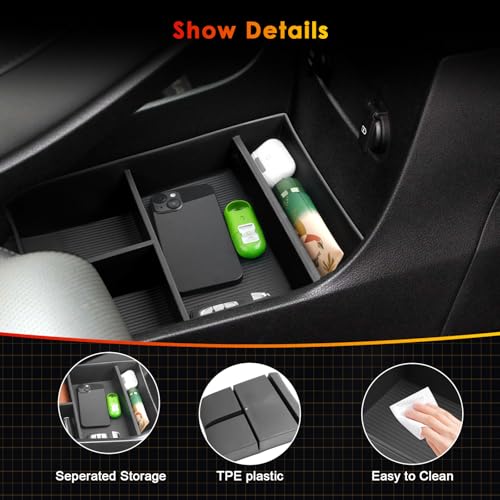 for 2024 Hyundai Palisade Lower Console Organizer for 2023