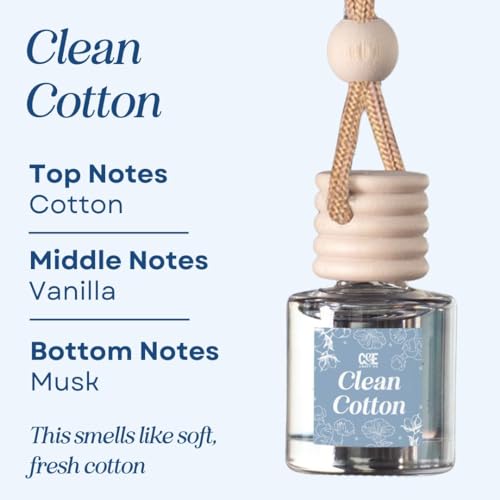CANDECraftCo 2 Pack Hanging Car Air Freshener Diffuser for Essential Oils