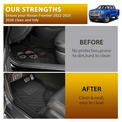 Floor Mats for Nissan Frontier 2022