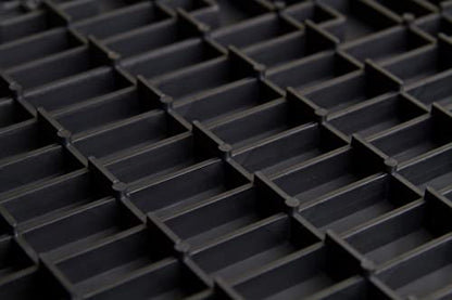 SnapLock GarageTrac 12"x12" Interlocking Garage Tiles (12 Pack / Alloy)