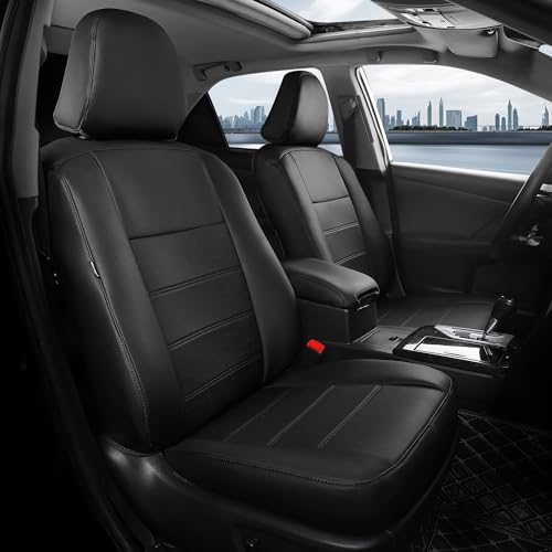 Custom Seat Covers for Toyota Camry 2012 (Black / 2012-2017 Camry L LE XLE)