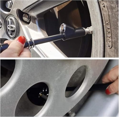 Dual Head Tire Pressure Gauge (1 pack)