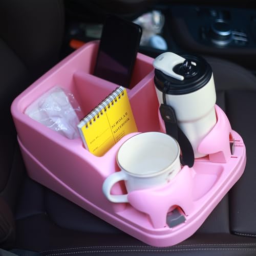 Car Console Organizer (Pink)