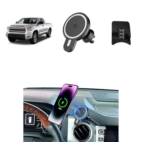 Car Phone Mount for Toyota Tundra 2014 (Tundra 2014-2021 / Magsafe+ Wireless Charger)