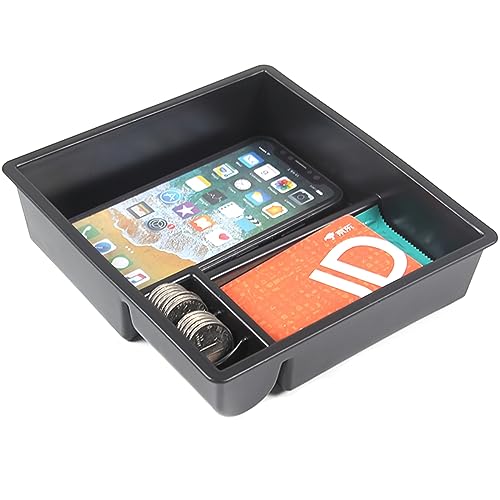 Car Center Console Armrest Storage Box Organizer Accessories Compatible with Toyot@ Hilux 2004 (2004-2015)