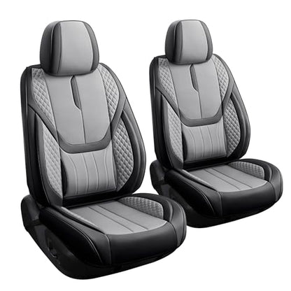 Universal Car Seat Covers for SUVs Sedans Trucks BlackGrey (BlackGrey / Full-Set)