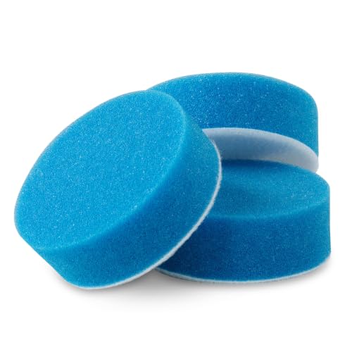 3" Blue Applicator Pads for Car Detailing