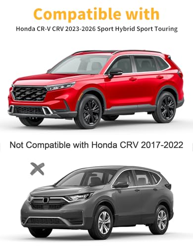 in Channel Window Visors Rain Guards for Honda CR (Fit for 2023-2026 Honda CR-V CRV)