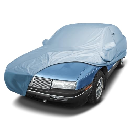 Car Cover Waterproof All Weather for 1987 (Sky Gray / 85. Tempest 1987-1991)