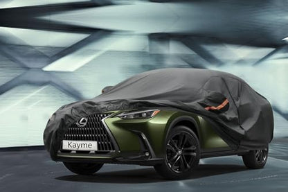 7 Layers Waterproof SUV Car Cover for Lexus NX 300 350 2015 (PE-Black / Custom Fit Lexus NX)