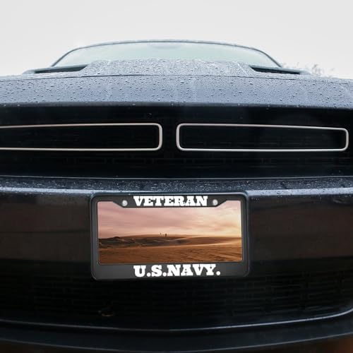Personalized License Plate Frame (2Holes-6.3x12.2 Inch)
