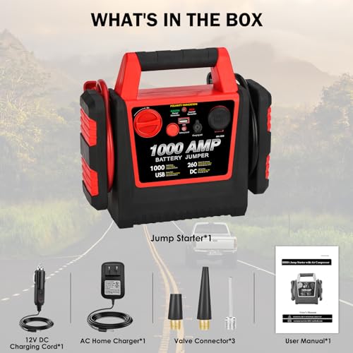 Car Battery Jump Starter (1000 Amp Jump Starter)