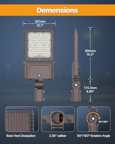 Parking Lot Light 200W (Slip Fit 200W 3P)