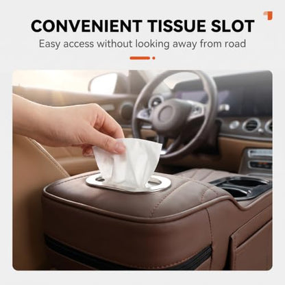 Multifunctional Car Armrest Cover (1 PC / Coffee)