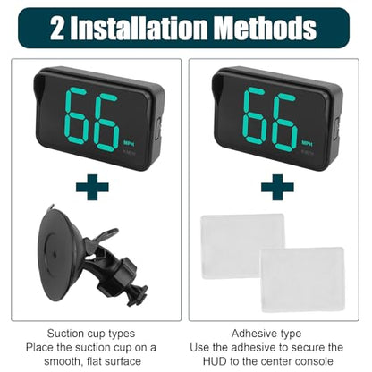 GPS Digital Speedometer for Car MPH (2025 New with Bracket & Charger)