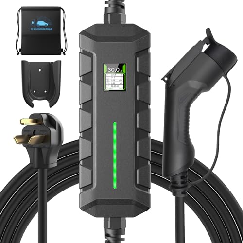 Level 2 EV Charger 30Amp 240V (30A-NEMA 10-30)
