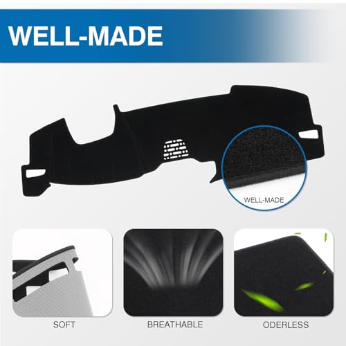 Dash Cover Mat for 2023 (Accord 23-26(Black))