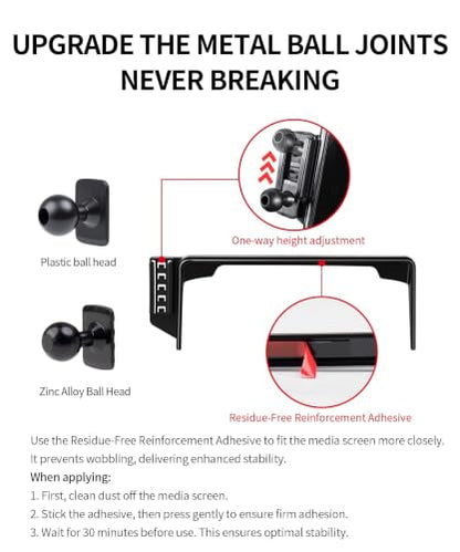Car Phone Holder for Honda CR (Compatible with MagSafe / for 23-26 CR-V & 23-26 HR-V (7/9 inch screen only))