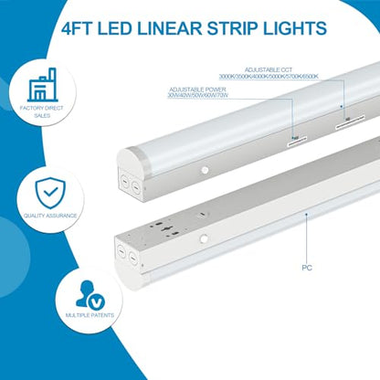 4FT LED Linear Strip Light 4Pack (4FT Linear Strip Light-4PCS)