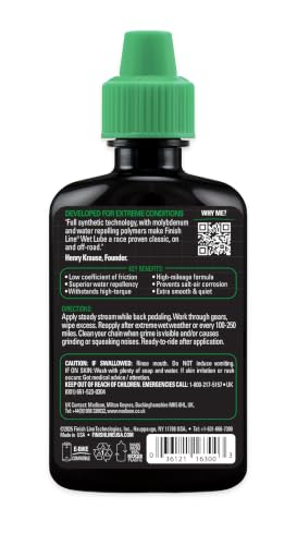 Wet Bike Chain Lubricant 2 fl oz (2 oz)