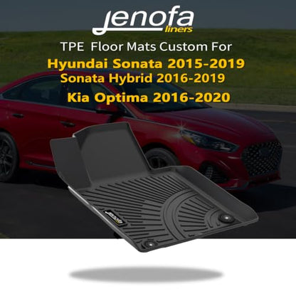 Floor Mats for Hyundai Sonata 2015 (11 For Sonata 2015-2019/Optima 2016-2020)