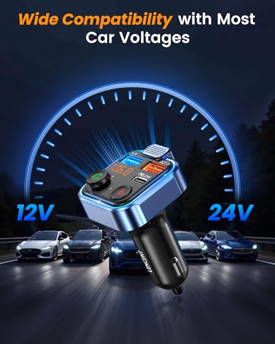 FM Transmitter in (Blue-38W)