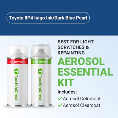 Car Paint Touch Up Spray Kit (Aerosol Spray - Essential Kit / Dark Blue)