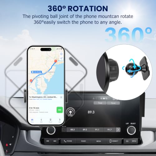 Car Phone Holder Fit for Honda Accord 2023 2024 2025 2026 Accessories (For Honda Accord 2023-2026 7/9inch)