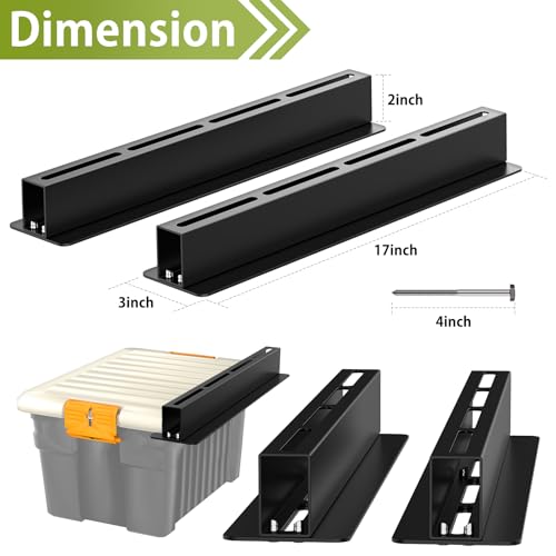 Heavy Duty Ceiling Storage Rack (6PCS)