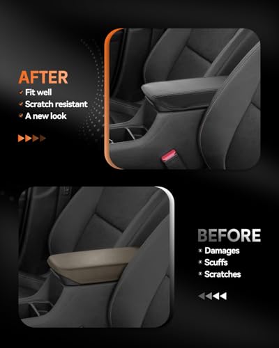 for 2027 Chevrolet Bolt EV Center Console Cover Armrest Box Cover for 2027+ Chevy Bolt EV (2027+ Chevrolet Bolt EV)
