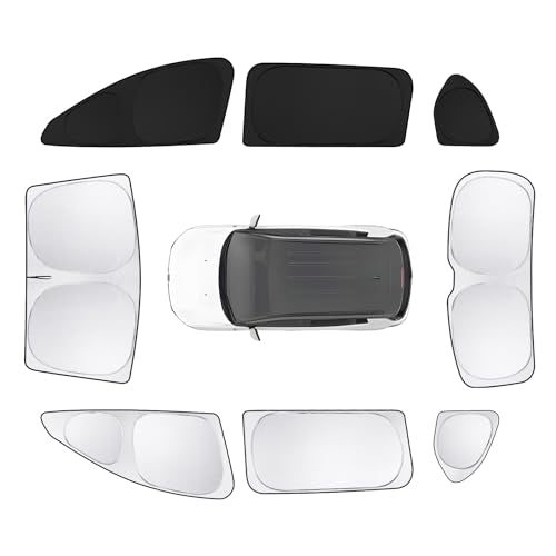 8pcs Car Window Shades for Hyundai Santa Fe 2024 2025 2026 Accessories (for Hyundai Santa Fe2024 2025 2026)