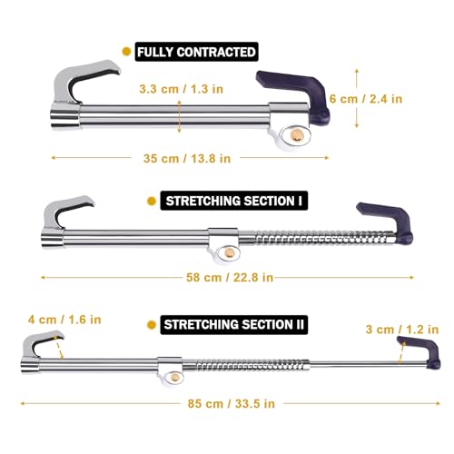 Universal Steering Wheel Brake Lock Anti (Max length of 33.5")