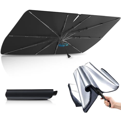 Windshield Sun Shade Umbrella Compatible with Subaru Outback Wagon 2010 2011 2012 2013 2014 (for Subaru Outback 2010-2014 - Umbrella)