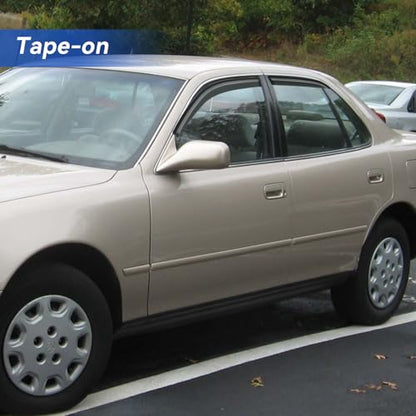 Window Visors Rain Guards for 1992 1993 1994 1995 1996 Toyota Camry Sedan (1992-1996 Toyota Camry)