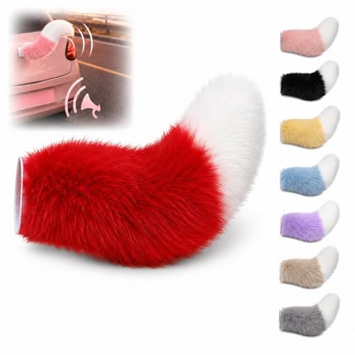 Fluffy Car Tail (Red)