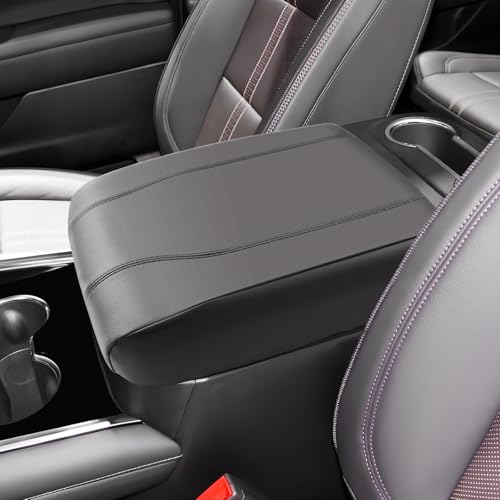 2025 2026 Tahoe Center Console Cover for 2025 2026 Chevrolet Tahoe (for 2025 2026 Tahoe/Suburban Black-A)