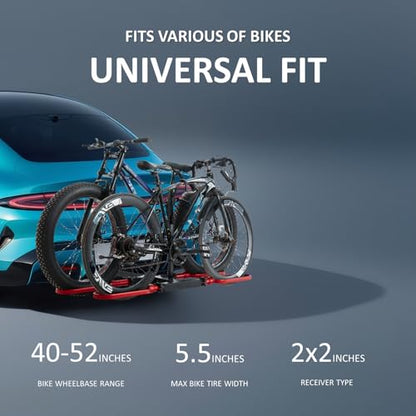 Platform Bike Rack for Car Hitch
